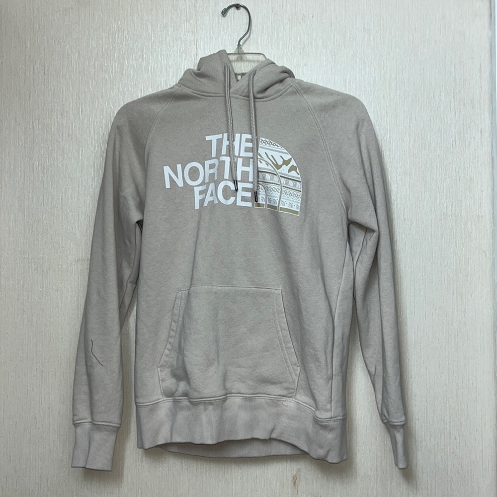 The North Face women’s beige hoodie XS